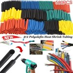 580PCS Heat Shrink Tubing Insulation