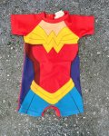 Super Hero Girls Wonder Woman Swimming Costume 3 6M