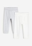 2-PACK Cotton Trousers - Grey