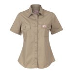 Sniper Africa Ladies Khaki Adventure Short Sleeve Shirt