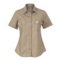 Sniper Africa Ladies Adventure Short Sleeve Shirt Khaki