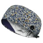 Scrub Hats For Women Men Satin Lined