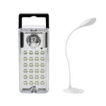 Wacom Waco - Rechargeable Lantern & Rechargeable LED Desk Lamp 9W USB Combo