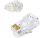 CAT6RJ45CON-L CAT6 RJ45 Connectors 50PCS