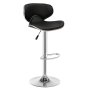 Gof Furniture - Vertigo Adjustable Swivel Bar Stool Black