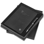Corinthia Hard Cover Notebook & Pen Set