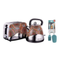 Russell Hobbs African Breakfast Pack - Kettle Toaster Spatula And Brush