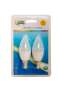 United Electrical 3 Watt Warm White E14 Candle LED Bulb Twin Pack