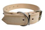 Leather Dog Collar 8 35MM X 600MM