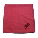 3M Scotch Brite Microfiber Cleaning Cloths Red Pack Of 2 - Industroclean