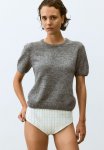 Fine-knit Jumper - Grey Marl