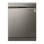 LG Quadwash Steam Dishwasher Stainless Finish