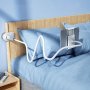 360 Rotating Tablet Phone Holder With Spiral Base: Flexible And Adjustable For Bedside Or Desk Use