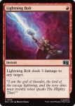 Lightning Bolt Marvel Super Heroes Commander - Damaged Foil