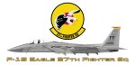 F15 Eagle 27TH Fighter Sq Mug