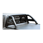 Hilux Roll Bar Black GD6 D cab 2016+ Rollatop Compatible –