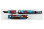 Noodlers Konrad Flex Fountain Pen Acrylic Coral Sea