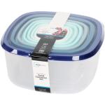 Food Container 7PCS Set Sqr 1 Ea
