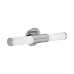Palmera Bathroom Wall Light Satin Chrome