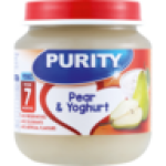 Purity From 7 Months Pear & Yoghurt Yogi 125ML