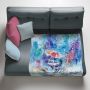 Dancing In The Rain Light Weight Fleece Blanket By Kristin Van Lieshout