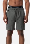 Linus Woven Short - Dark Fatigue