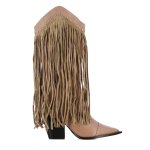 Montana Leather Boot -beige
