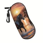 Horse Print Glasses Case HGC1