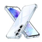 Anti-yellow Clear Protective Case Compatible With Samsung Galaxy A35-2 Pack