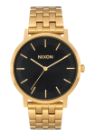 Nixon Porter Men's Watch - All Gold Black Sunray