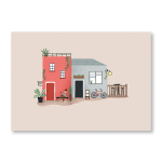 Bookshop Cafe Art Print - A1