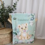 Fleece Blanket Happy Lion Adventures