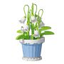 Diy Lily Of The Valley Flower Building Block Set - White - 105 Pieces