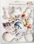 Sea Animals Sea Life Sea Creatures Cutters - Whale Dolphin Octopus Crab Turtle Fish Starfish Seahorse Cookie Cutter