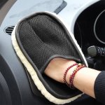 Car Brush Cleaner Wool Soft Gloves 15 25CM Car Cleaning