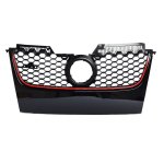 Vw Golf 5 GTI Main Grille W red 04-08