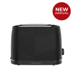 Russell Hobbs Geo Edge 2 Slice Plastic Toaster