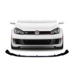 Vw Golf 6 GTI Front Bumper Spoiler Lip 3PC 09-12