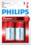 Philips Powerlife Battery LR14P2B C Alkaline