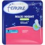 Clicks Femme Maxi Night Unscented Sanitary Pads Pack Of 8