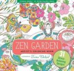Zen Garden Adult Coloring Book 31 Stress-relieving Designs Paperback