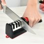 1pc Knife Sharpener Professional Kitchen Sharpening Stone Grinder Knives Diamond Ceramic Sharpener Tool