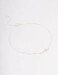 Sterling Silver Horizon Cross Bracelet