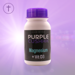 Magnesium + Vit D3 60 Capsules - Muscle Bone & Energy Support