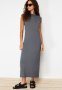 Maxi Knitwear Premium Quality Dress - Anthracite