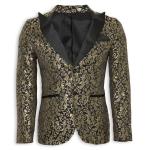 Goldair Gold & Black Suit Jacket