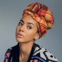 Vintage Plaid Print Turban Hat Satin-lined Head Wraps Boho Color Block Lace Up Headscarf Beanies Bandanas For Women