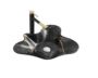 Counter Top Ceramic Basin / Table Top - Bat - Black & Gold Marble