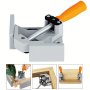 Aluminum Right Angle Clamp For Picture Frames Woodworking And Welding - Securely Holds Corners At 90 Degrees