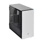 Corsair Carbide 678C Quiet White Glass Midi PC Gaming Case
